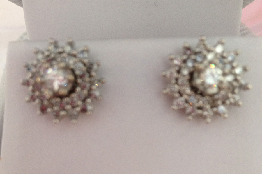 0th Image of a N/A EARRINGS 14KT WHITE GOLD