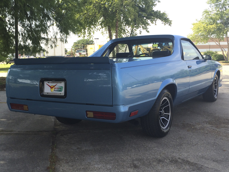 3rd Image of a 1986 CHEVROLET EL CAMINO