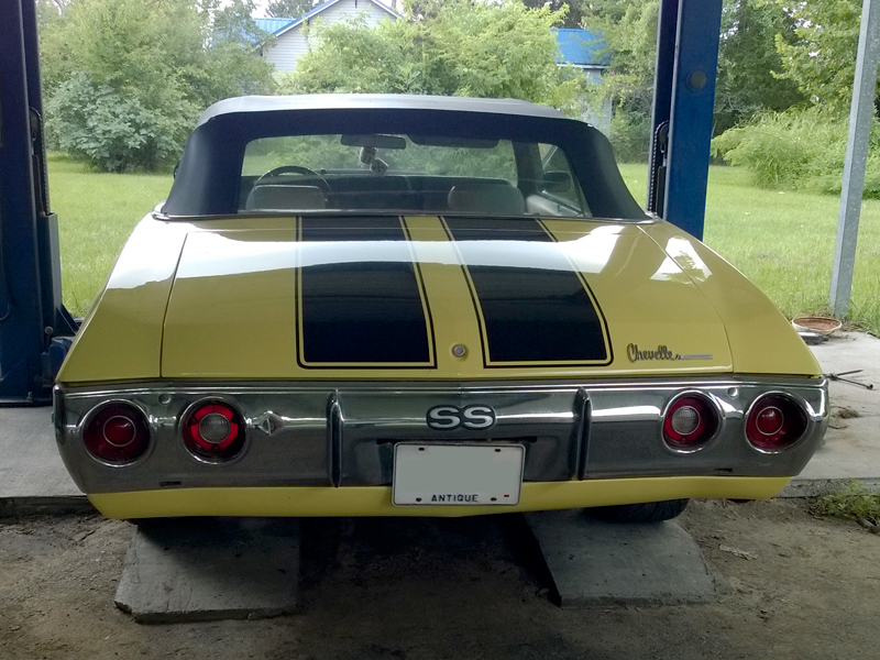 3rd Image of a 1972 CHEVROLET CHEVELLE SS