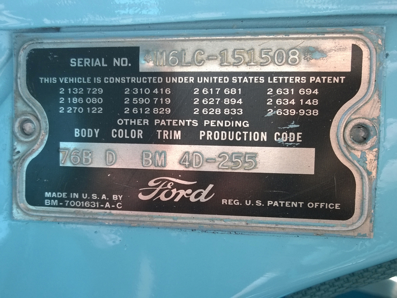 6th Image of a 1956 FORD SUNLINER