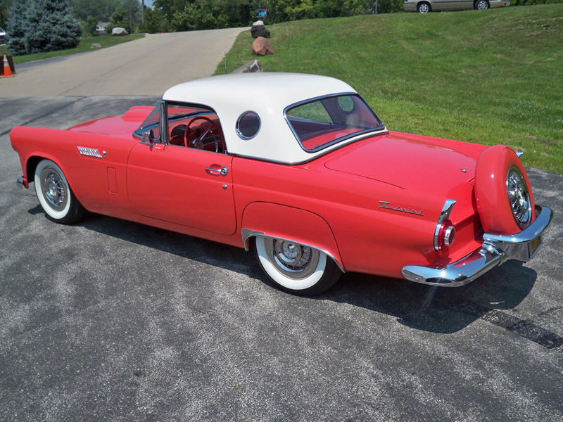 2nd Image of a 1956 FORD THUNDERBIRD