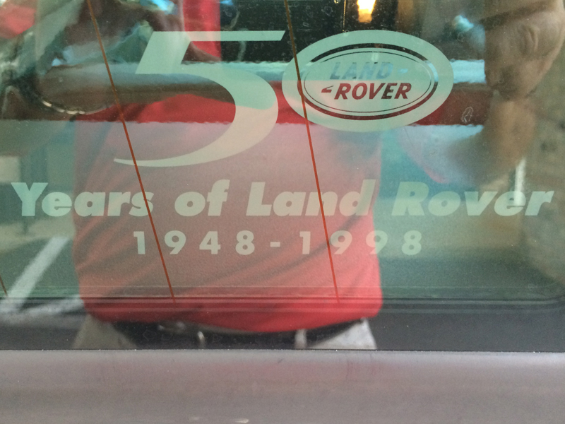 8th Image of a 1998 LAND ROVER DISCOVERY 50TH ANNIVERSARY EDITION