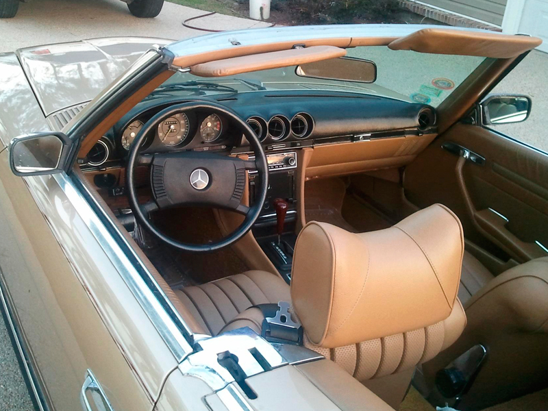 2nd Image of a 1975 MERCEDES 450 SL