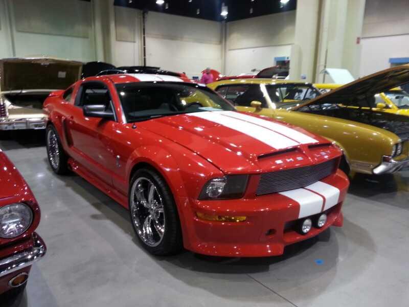 2nd Image of a 2008 FORD MUSTANG SHELBY GT500