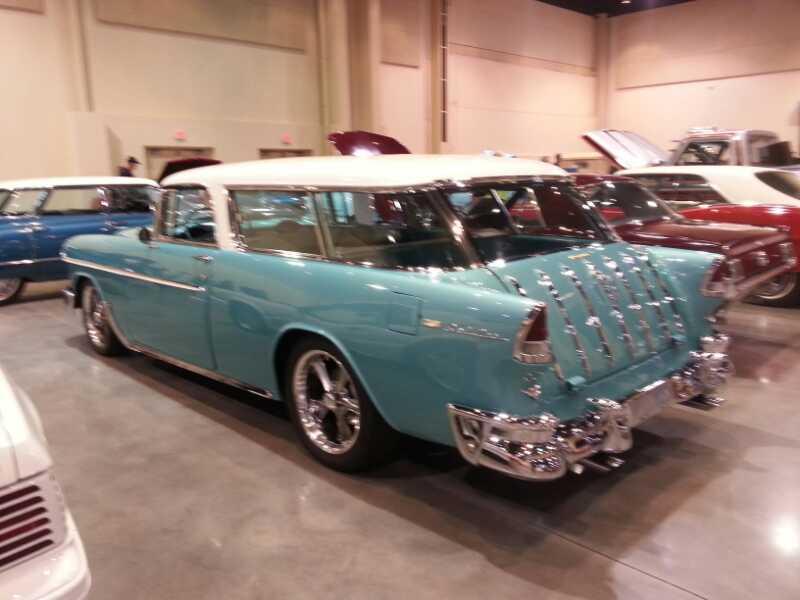 3rd Image of a 1955 CHEVROLET NOMAD