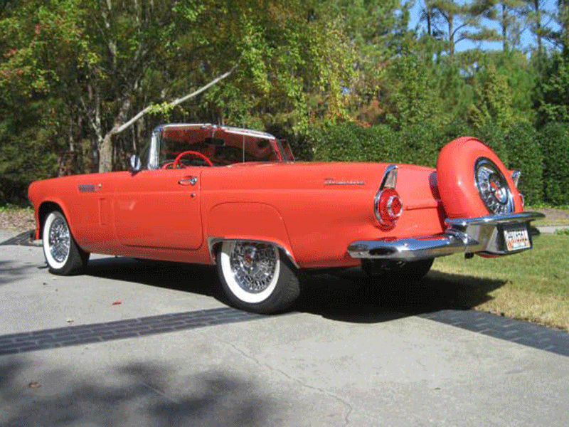 2nd Image of a 1956 FORD T BIRD