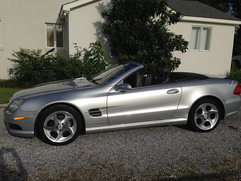 2nd Image of a 2005 MERCEDES-BENZ SL-CLASS SL500