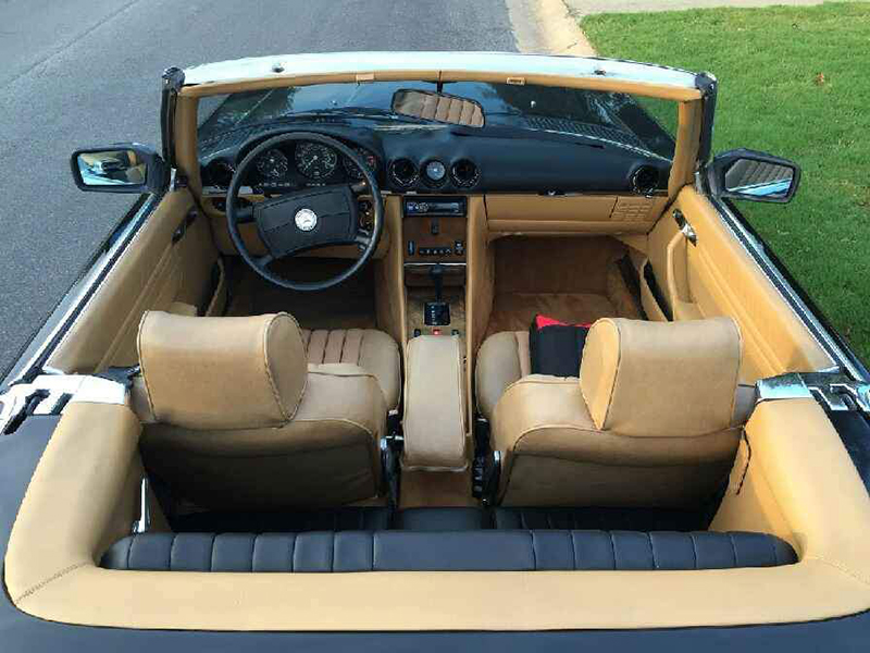 3rd Image of a 1987 MERCEDES-BENZ 560 SL