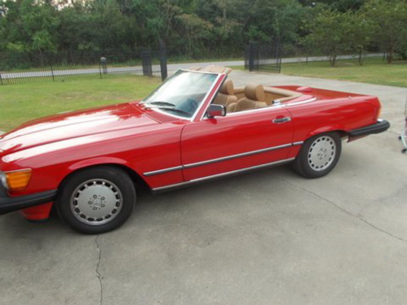 3rd Image of a 1986 MERCEDES-BENZ 560 SL