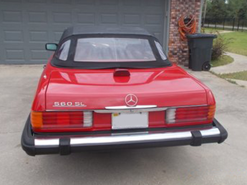 7th Image of a 1986 MERCEDES-BENZ 560 SL