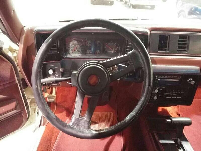 4th Image of a 1987 CHEVROLET MONTE CARLO SS