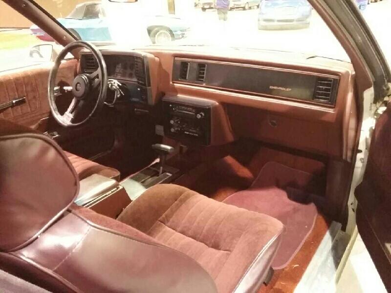 5th Image of a 1987 CHEVROLET MONTE CARLO SS