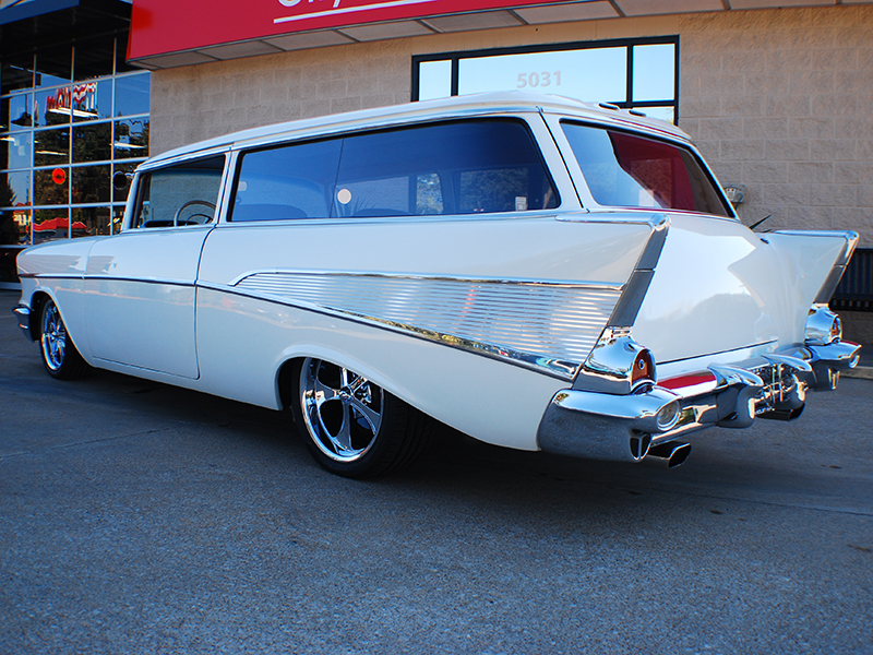 1st Image of a 1957 CHEVROLET 2-DOOR WAGON