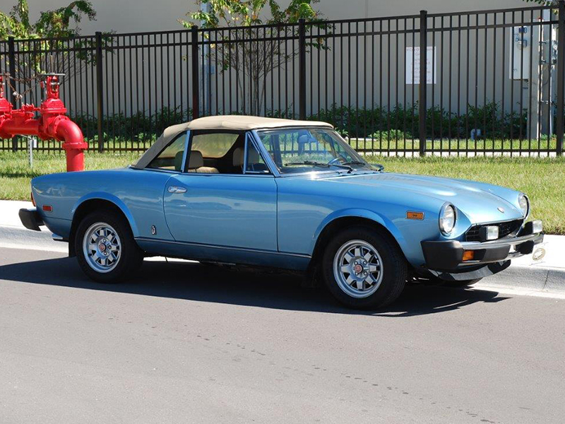 0th Image of a 1982 FIAT 124 SPIDER