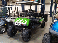 Image 1 of 2 of a 2016 EZ GO GOLF CART 6 SEATER