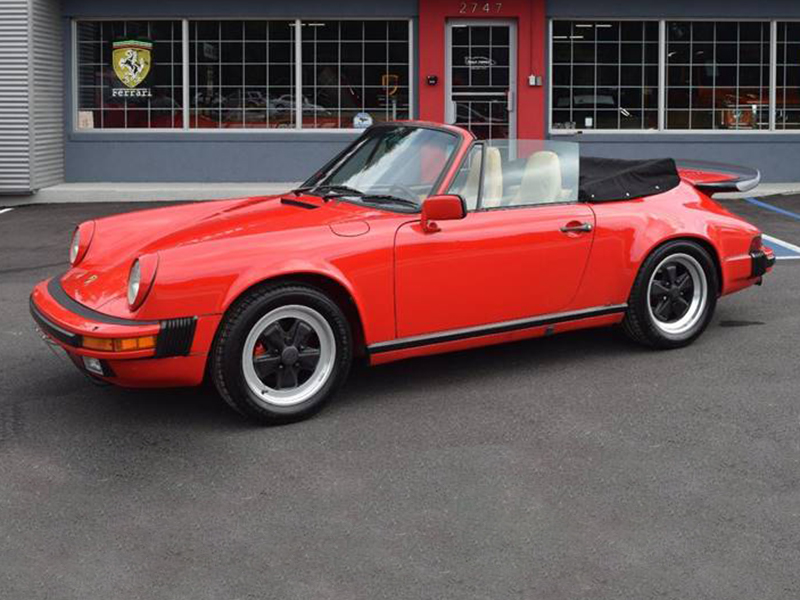 0th Image of a 1986 PORSCHE 911 CABRIOLET