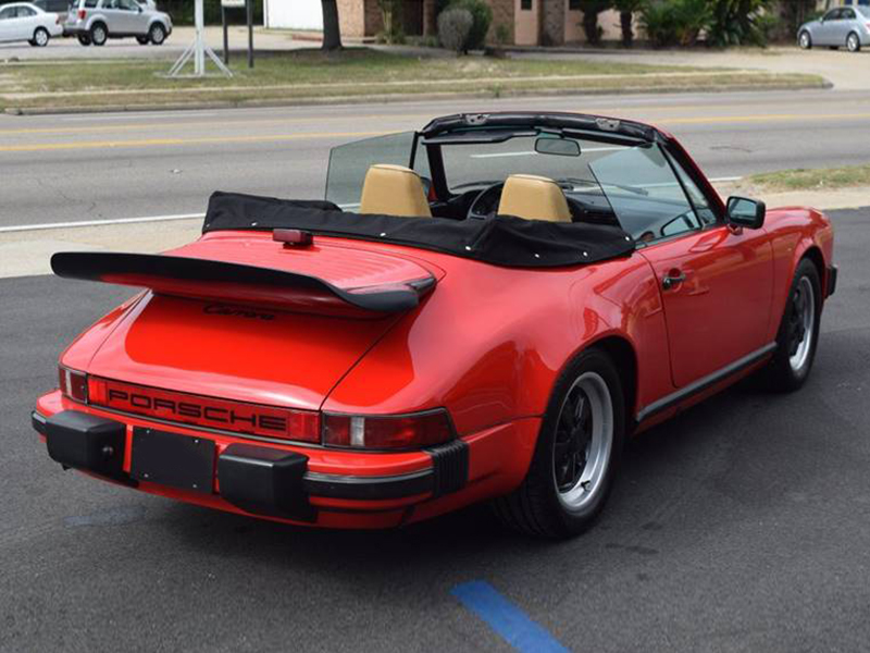 6th Image of a 1986 PORSCHE 911 CABRIOLET