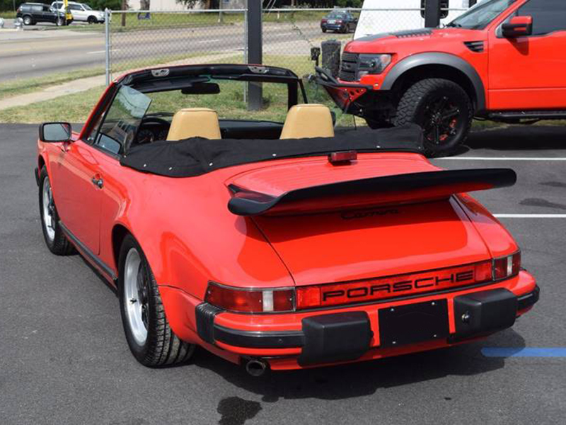 7th Image of a 1986 PORSCHE 911 CABRIOLET