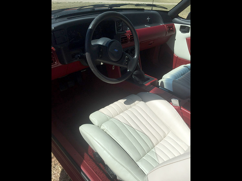 6th Image of a 1989 FORD MUSTANG LX