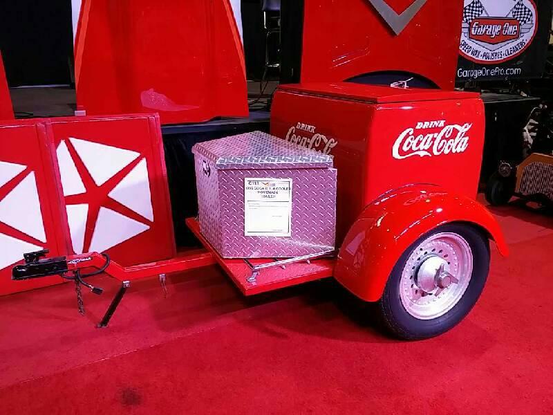 0th Image of a 1956 COCA COLA COOLER HOMEMADE