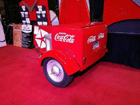 Image 2 of 2 of a 1956 COCA COLA COOLER HOMEMADE