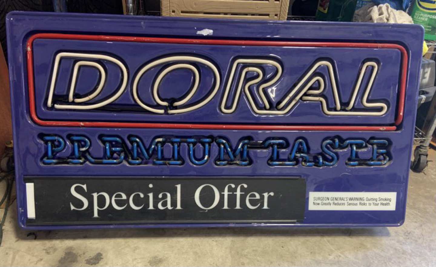 1st Image of a N/A DORAL NEON SIGN