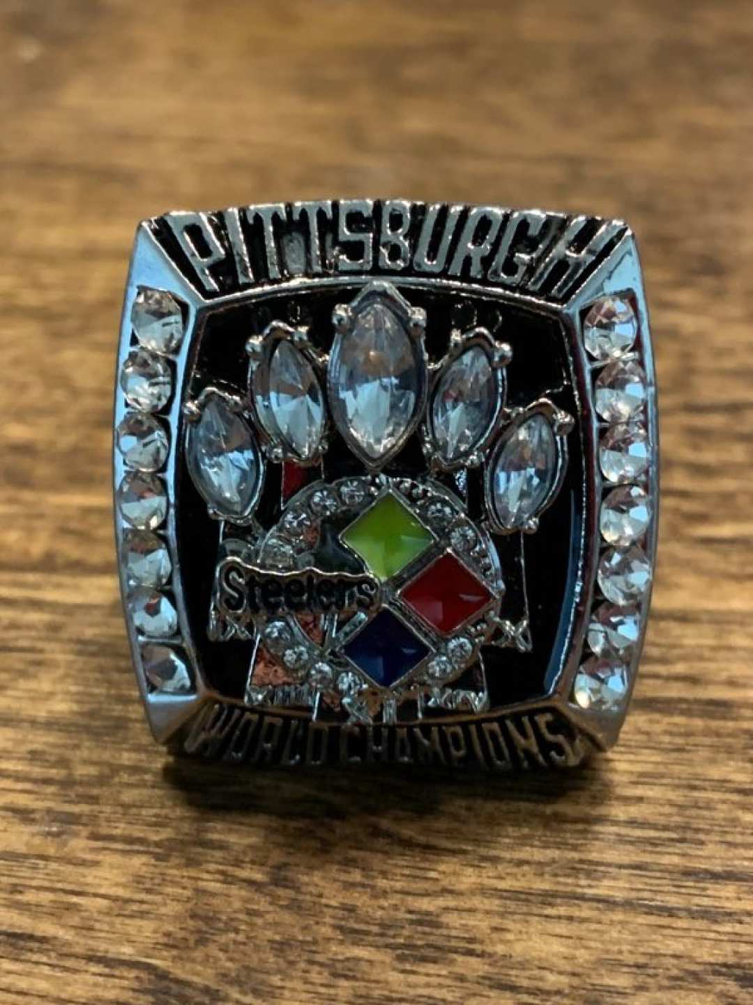 1st Image of a 2005 PITTSBURGH STEELERS REPLICA CHAMPIONSHIP RING