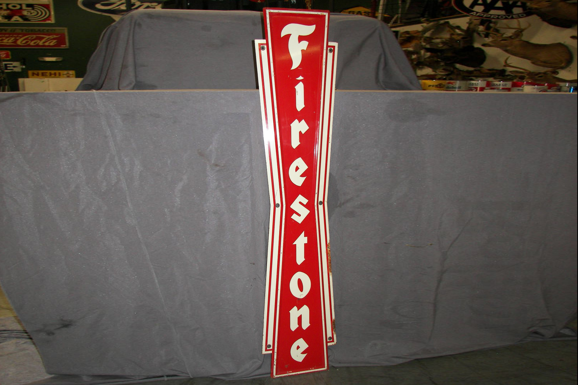 1st Image of a N/A FIRESTONE METAL SIGN