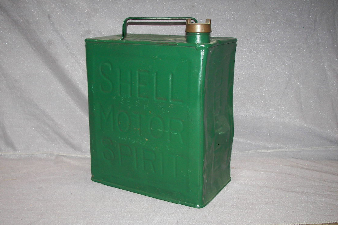 1st Image of a N/A SHELL MOTOR SPIRIT OIL CAN