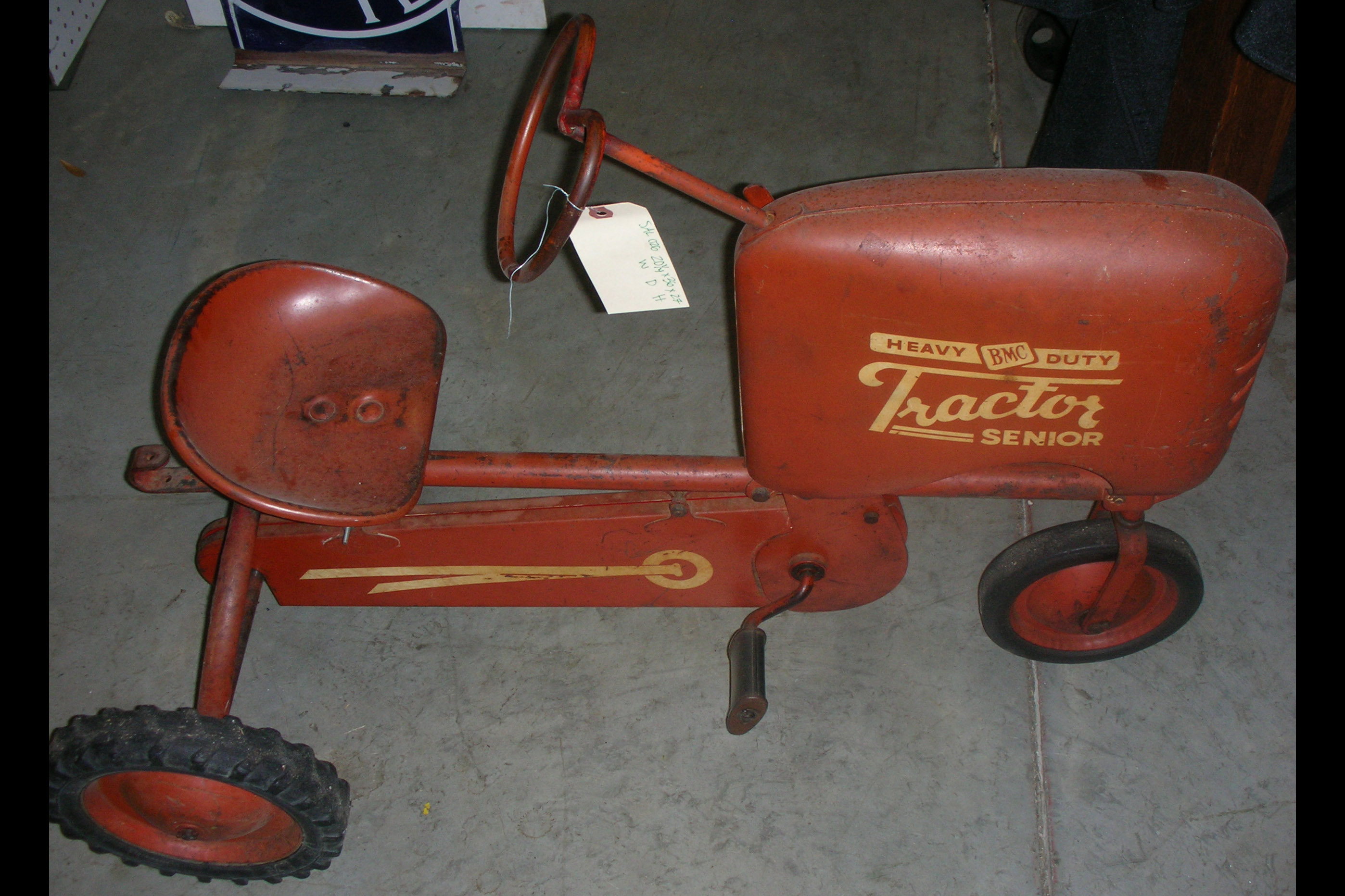 1st Image of a N/A TRACTOR PEDAL CAR SENIOR