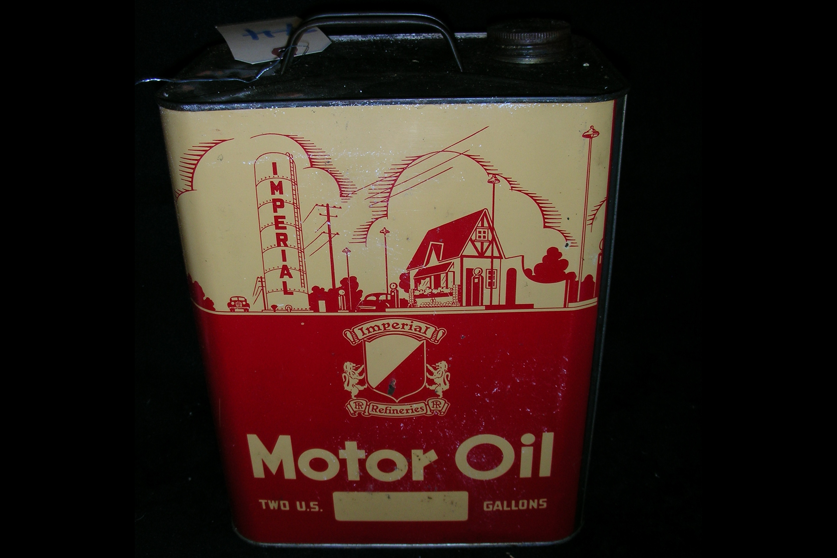 1st Image of a N/A IMPERIAL MOTOR OIL 2 GALLON CAN