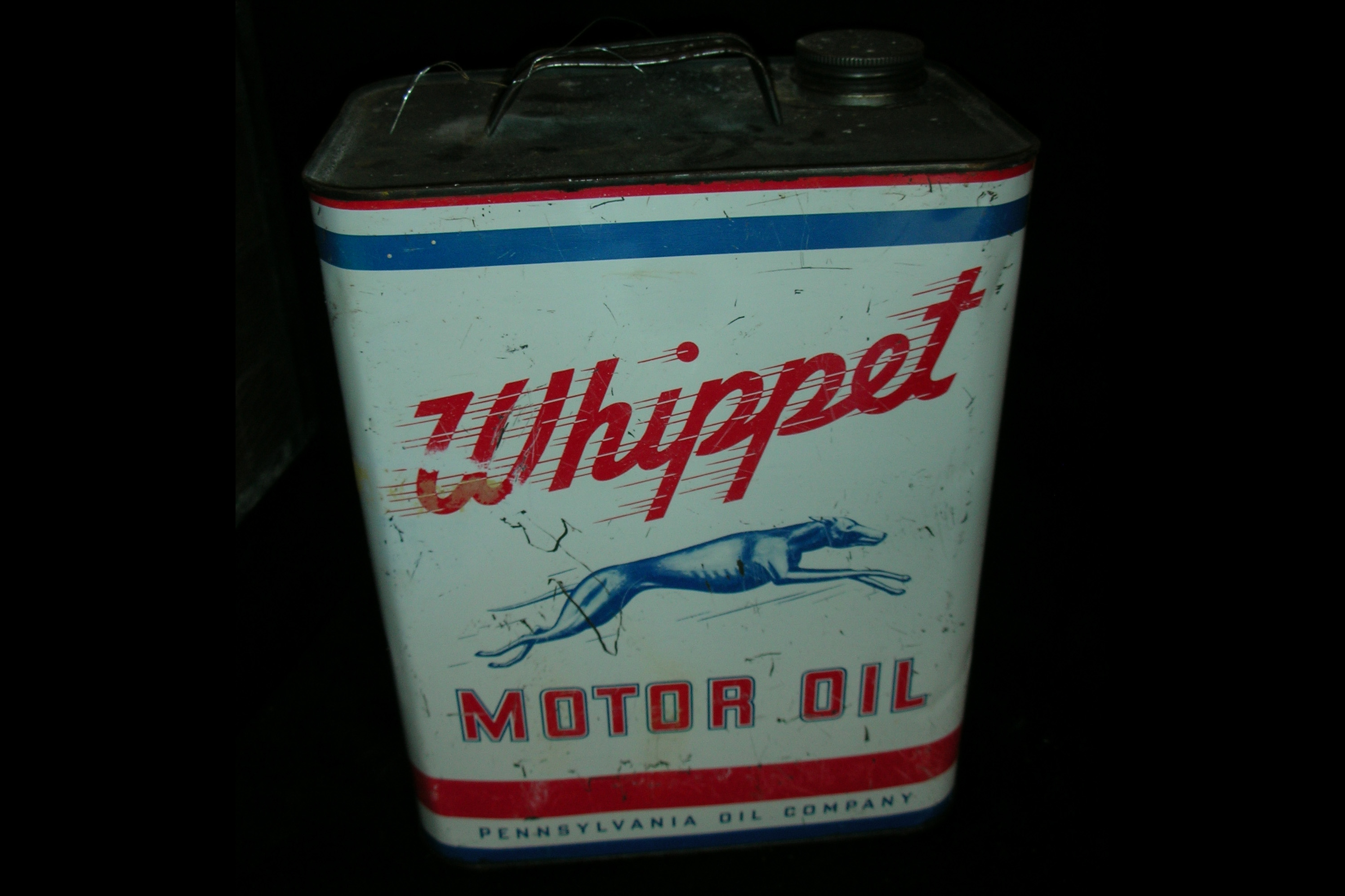 1st Image of a N/A WHIPPET MOTOR OIL 2 GALLON CAN