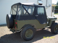 Image 2 of 7 of a 1947 JEEP                                               MILITARY                                          