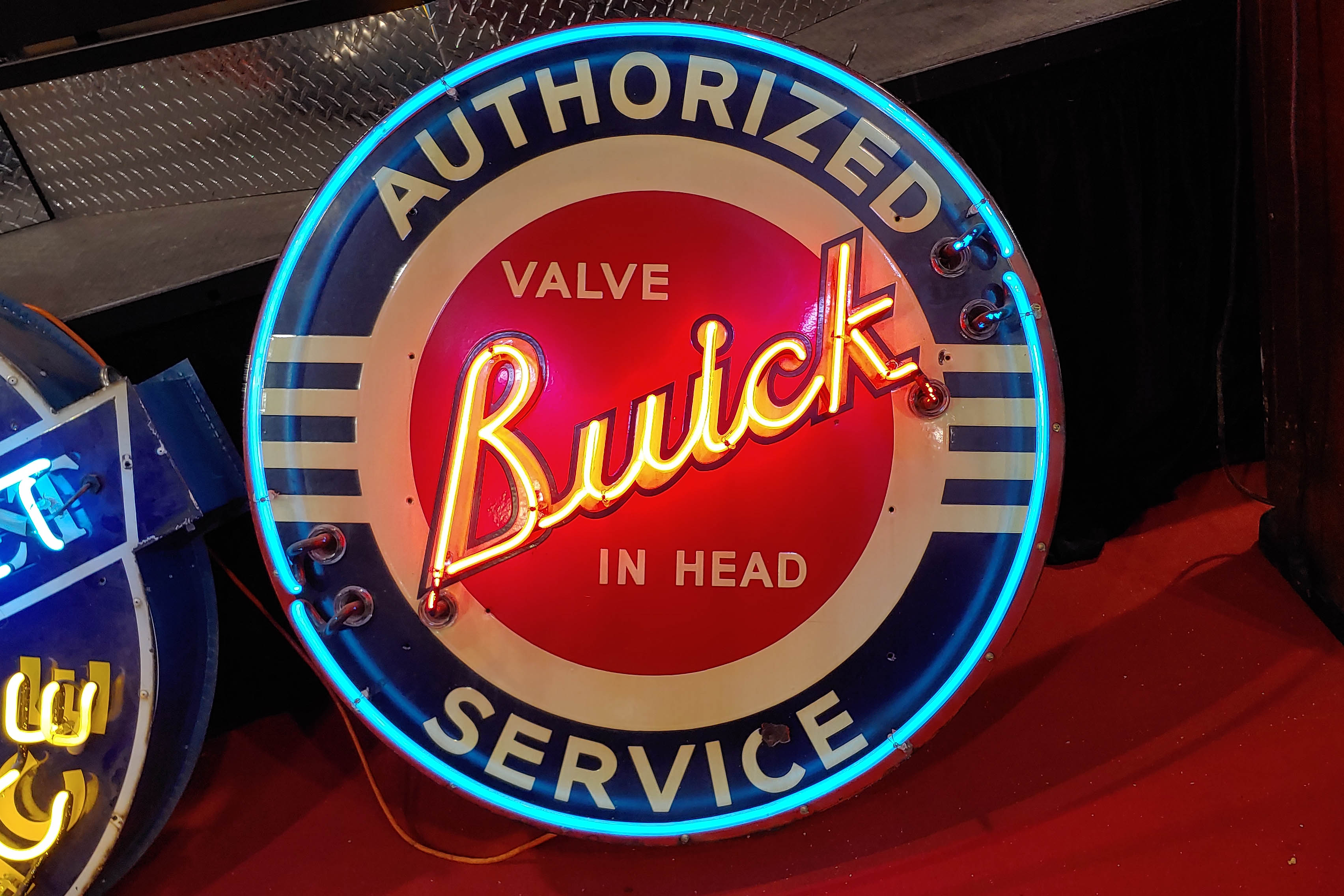 1st Image of a N/A BUICK SERVICE NEON SIGN
