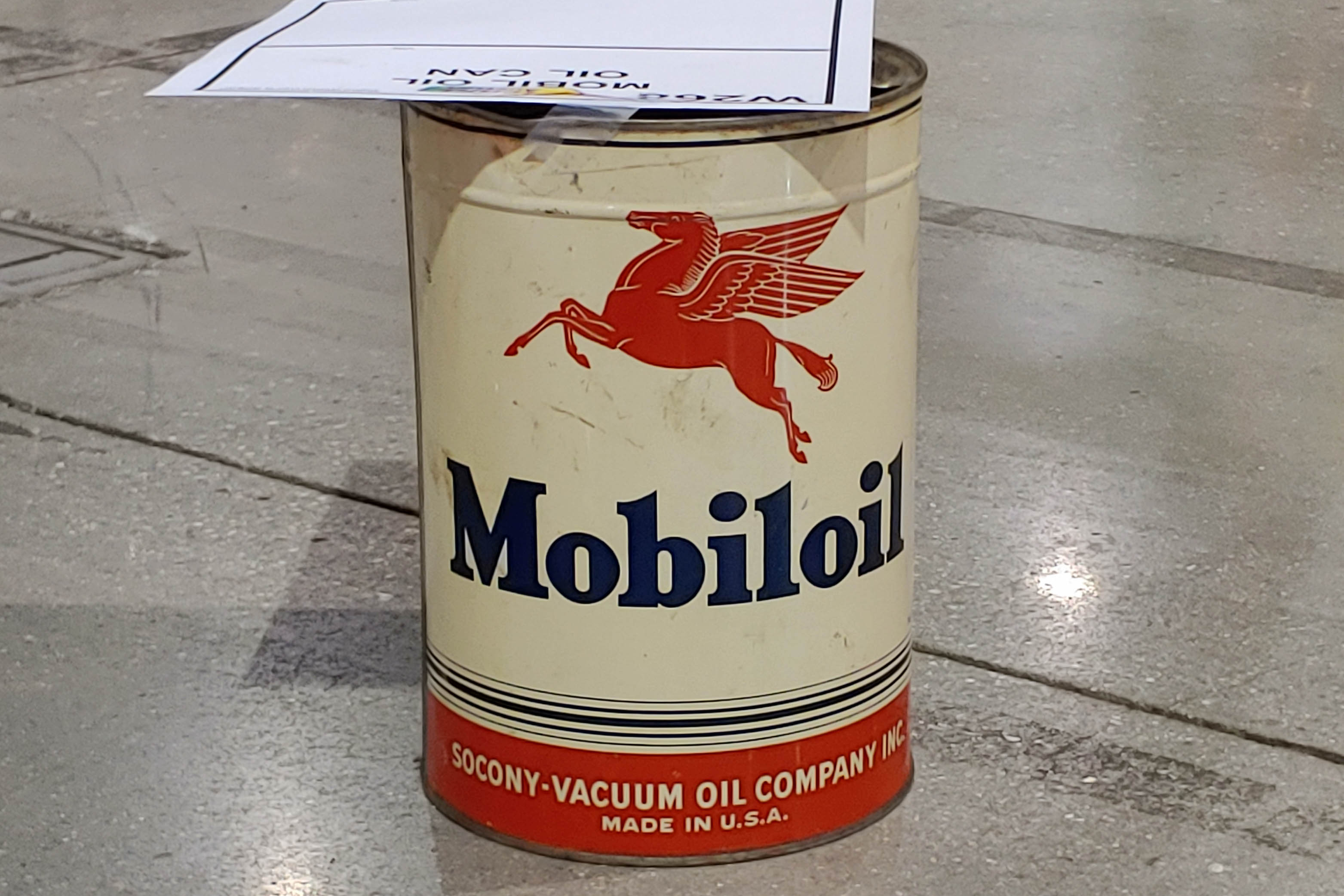 1st Image of a N/A MOBIL OIL OIL CAN