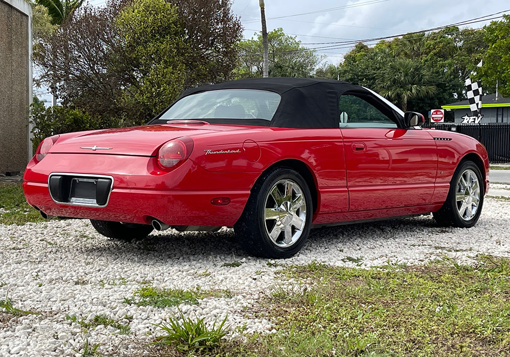 10th Image of a 2003 FORD THUNDERBIRD