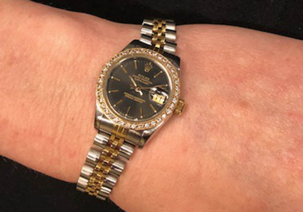 8th Image of a N/A ROLEX DATEJUST WATCH