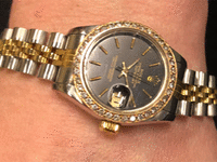 Image 4 of 9 of a N/A ROLEX DATEJUST WATCH