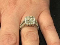 Image 5 of 8 of a N/A DIAMOND ENGAGEMENT RING