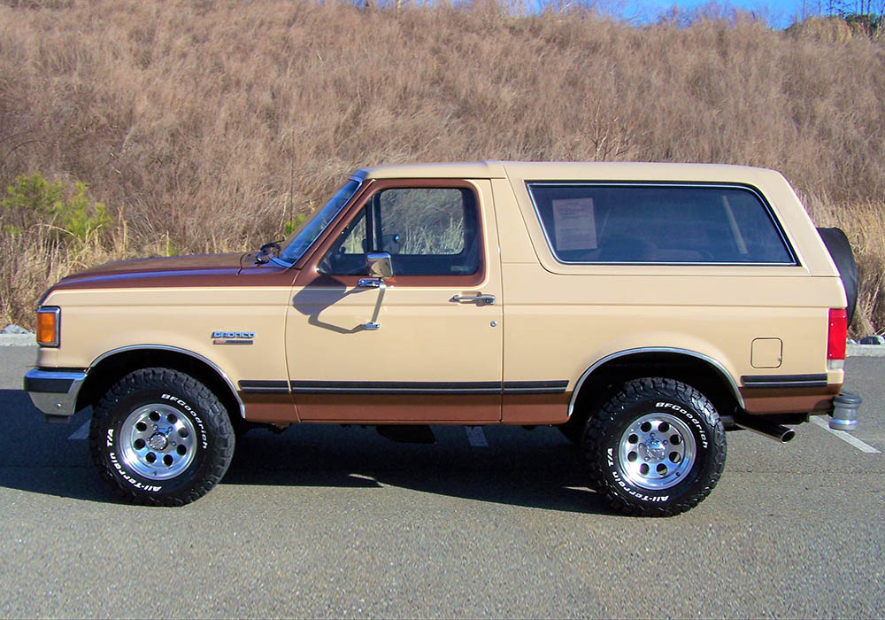 7th Image of a 1989 FORD BRONCO XLT