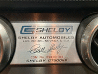 Image 4 of 8 of a 2009 FORD MUSTANG SHELBY GT500