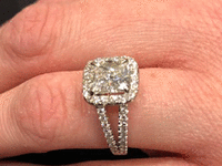 Image 4 of 11 of a 2 DIAMOND RING