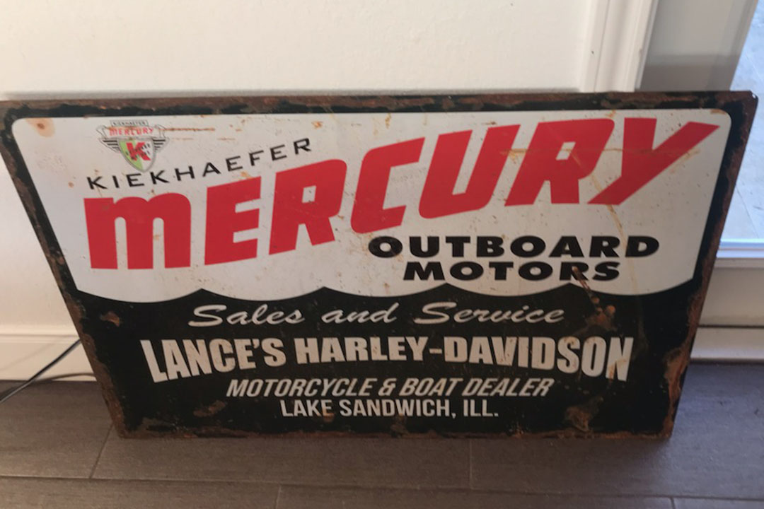 1st Image of a N/A MERCURY OUTBOARD MOTOR & HARLEY DAVIDSON