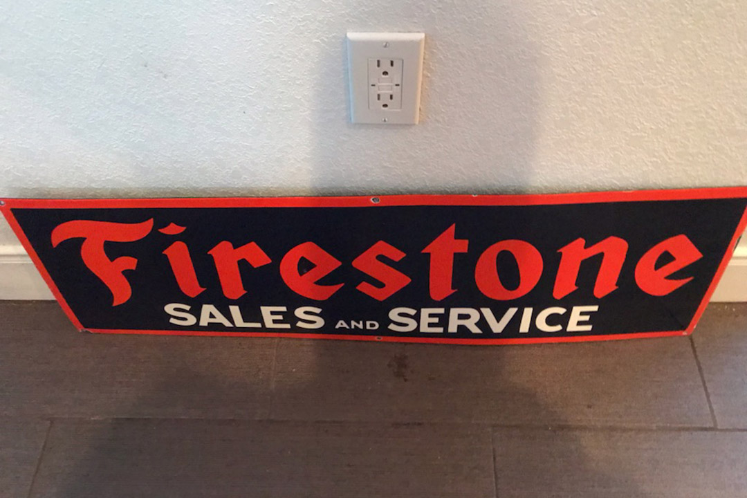 1st Image of a N/A FIRESTONE SIGN