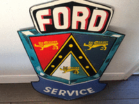 Image 2 of 3 of a N/A FORD SERVICE SIGN