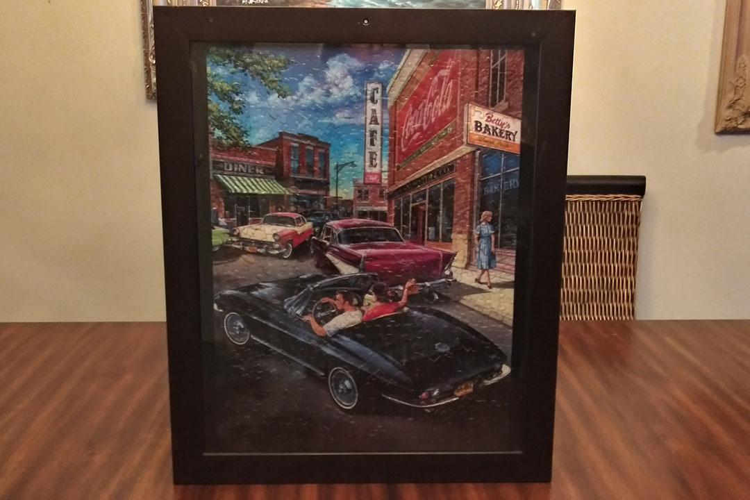 1st Image of a N/A FRAMED CORVETTE PICTURE