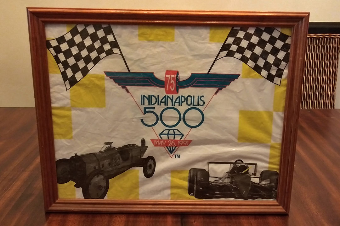1st Image of a N/A FRAMED INDIANAPOLIS 500 PICTURE