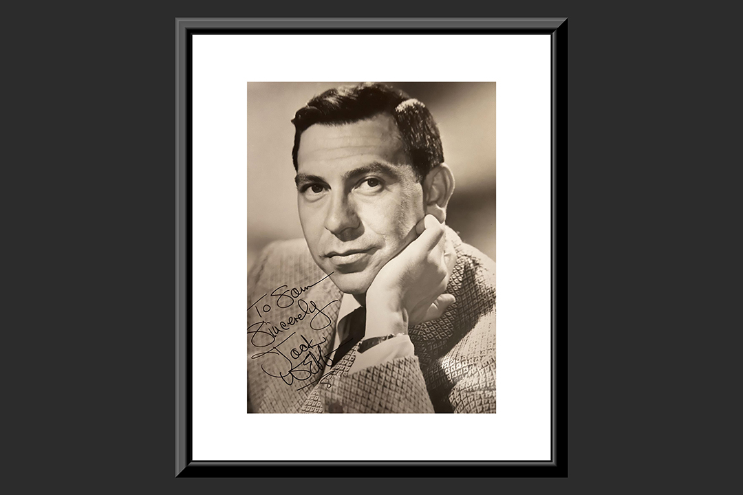 0th Image of a N/A DRAGNET JACK WEBB SIGNED PHOTO