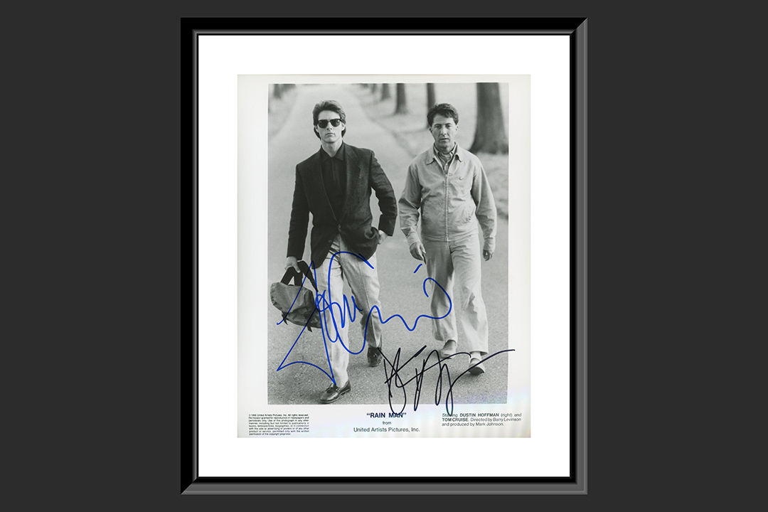 0th Image of a N/A RAIN MAN TOM CRUISE AND DUSTIN HOFFMAN SIGNED