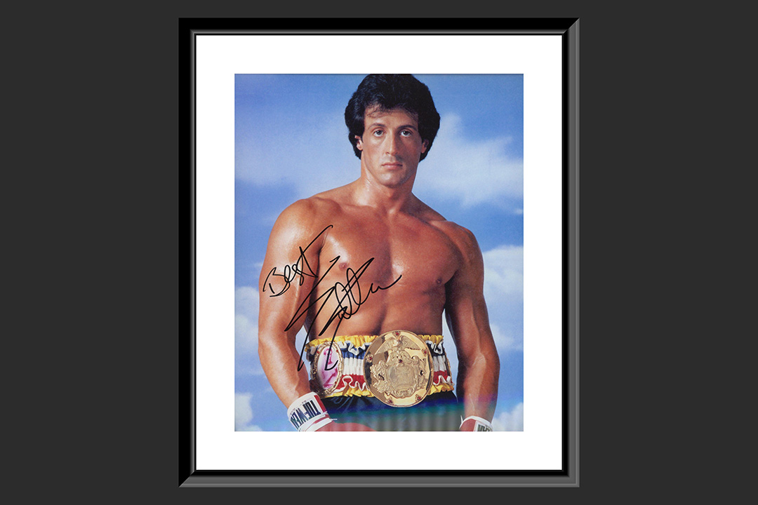 0th Image of a N/A ROCKY III SYLVESTER STALLONE SIGNED